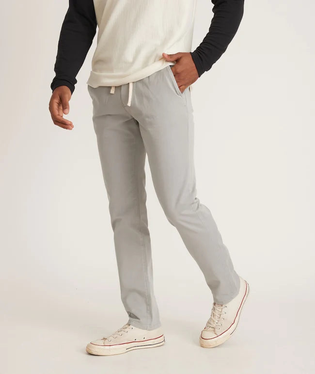 Slim Fit Saturday Pant in Light Grey – Ellicott