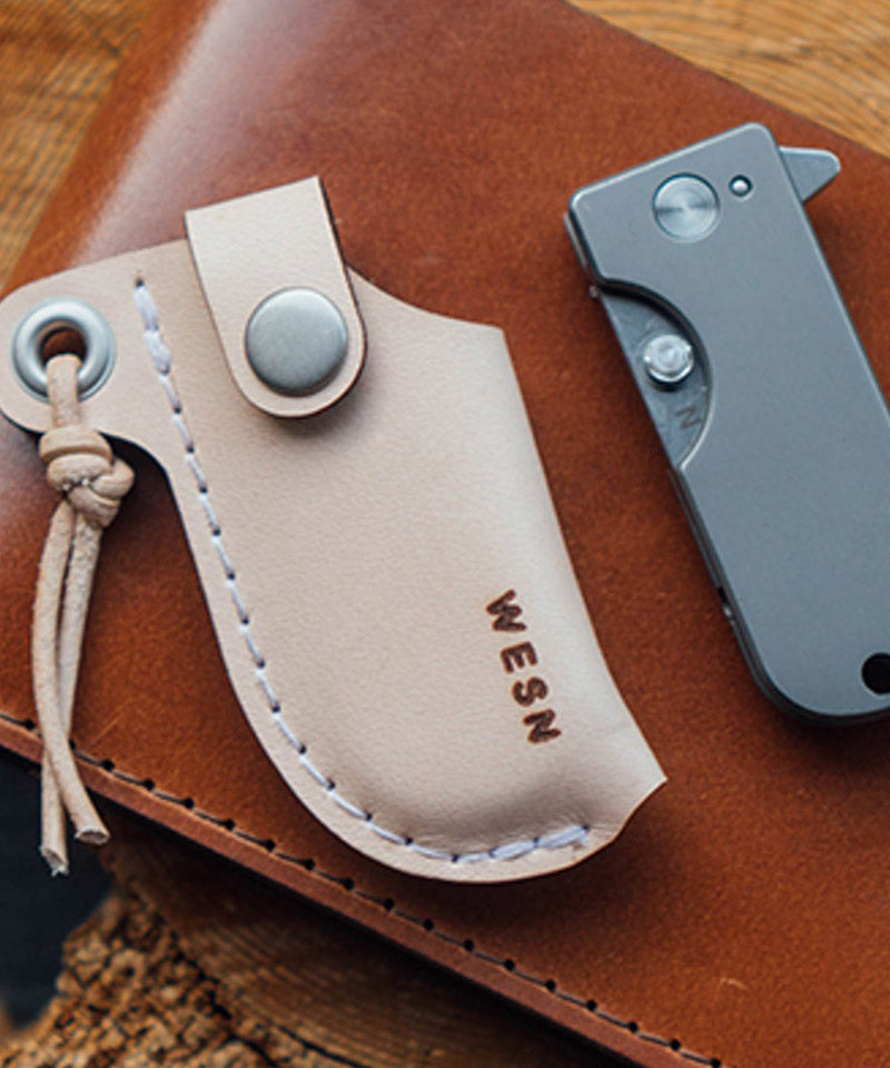 Microblade Leather Sheath