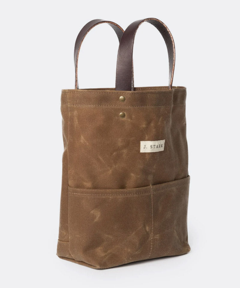 Tremont Wine Tote in Brush Brown