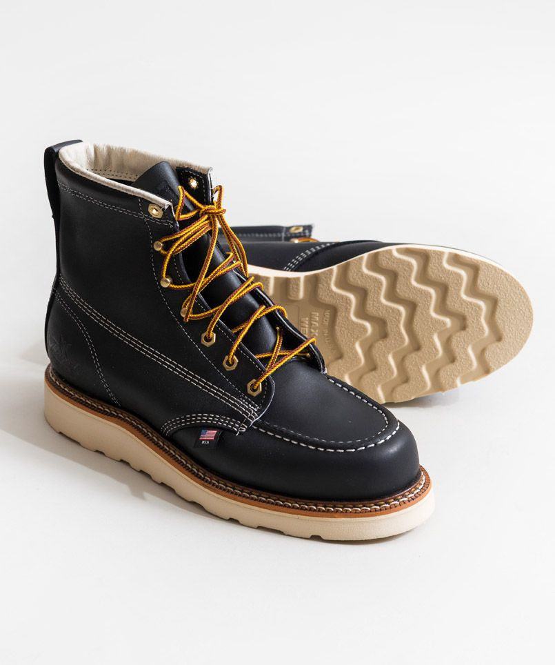 Black Mocc Toe Boot