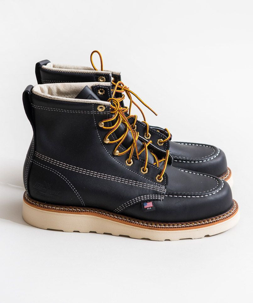 Black Mocc Toe Boot