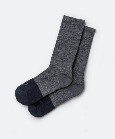 The Merino Sock in Charcoal