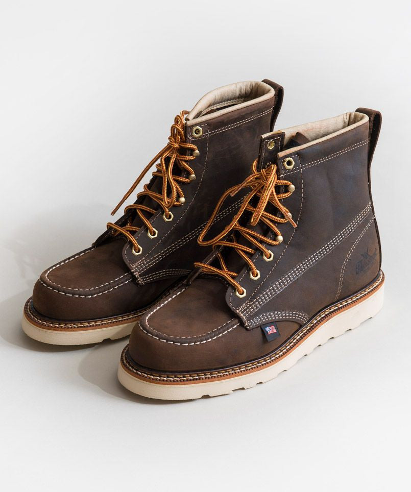 Brown Mocc Toe Boot