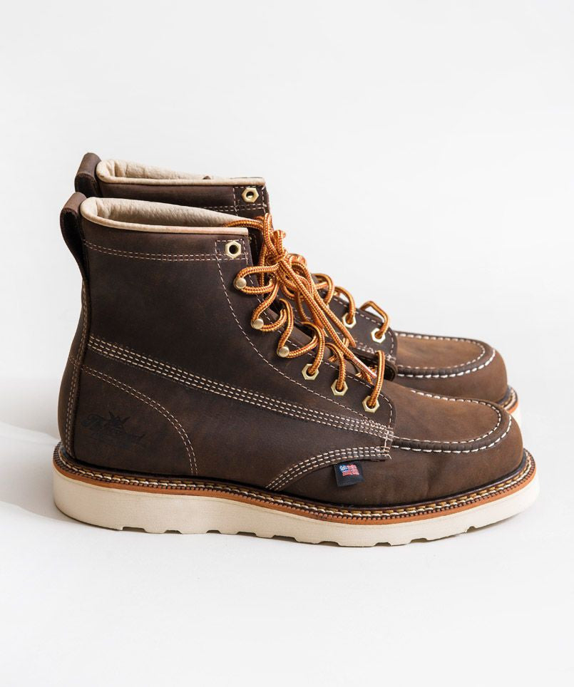 Brown Mocc Toe Boot